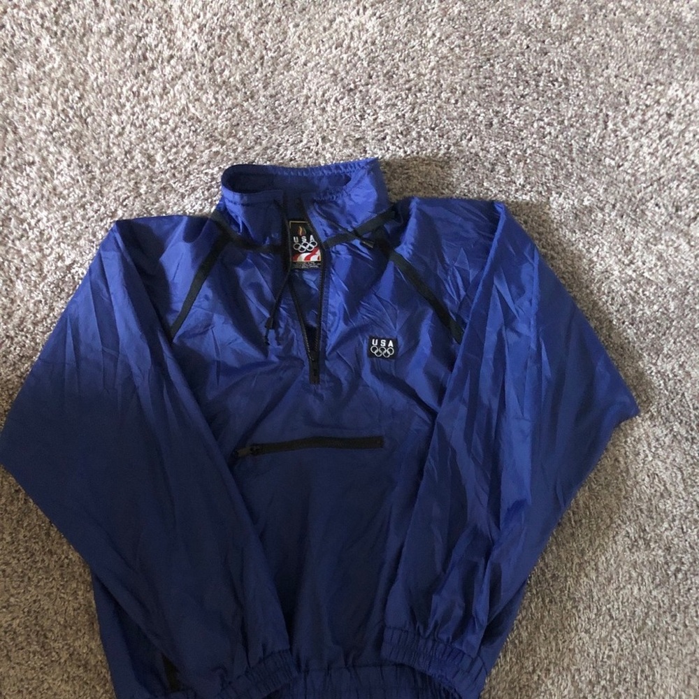 Vintage US Olympics Windbreaker